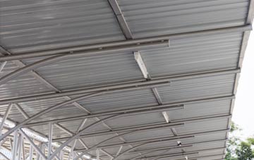 installing Little Budworth metal roofing